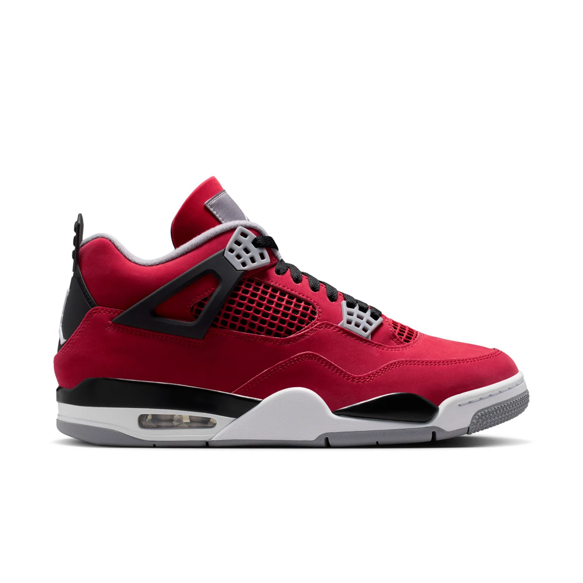 Air Jordan 4 Retro 'Toro Bravo' Men's Red Sneakers