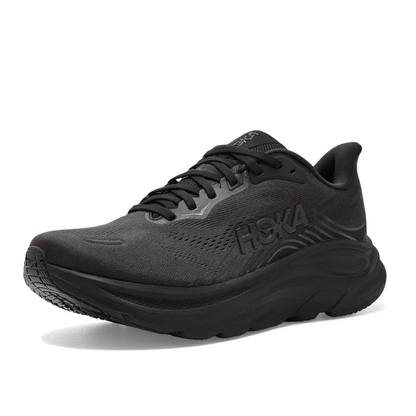 HOKA Clifton 11 Running Shoe in Black/white