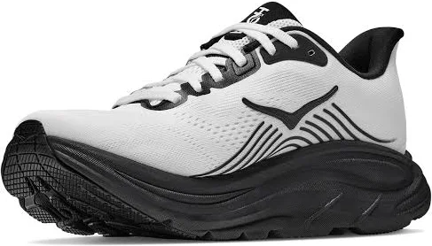 HOKA Clifton 11 Running Shoe in Black/white