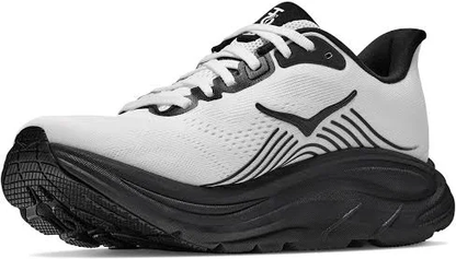 HOKA Clifton 11 Running Shoe in Black/white