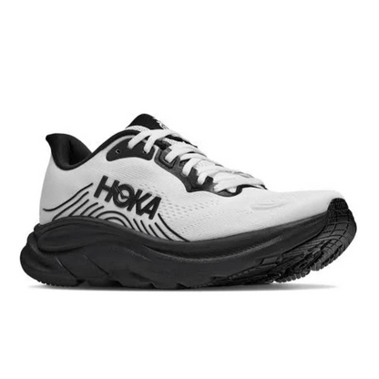 HOKA Clifton 11 Running Shoe in Black/white