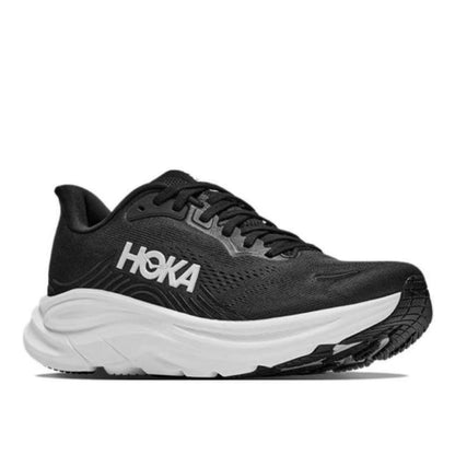 HOKA Clifton 11 Running Shoe in Black/white