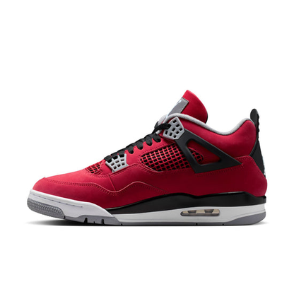 Air Jordan 4 Retro 'Toro Bravo' Men's Red Sneakers