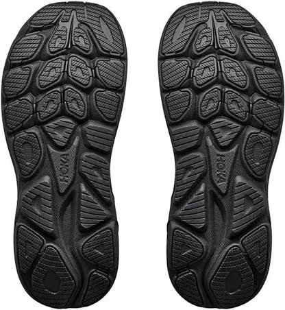 HOKA Clifton 11 Running Shoe in Black/white