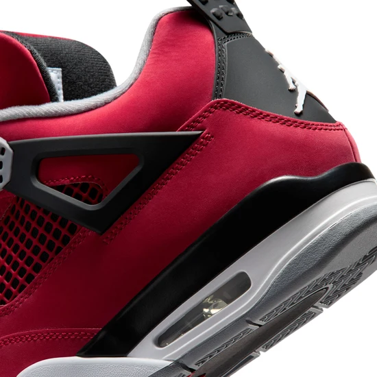 Air Jordan 4 Retro 'Toro Bravo' Men's Red Sneakers