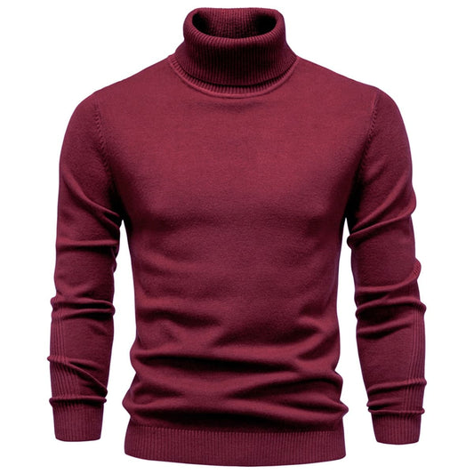 Men's Turtleneck Pullover Sweater
