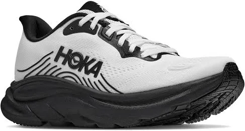 HOKA Clifton 11 Running Shoe in Black/white