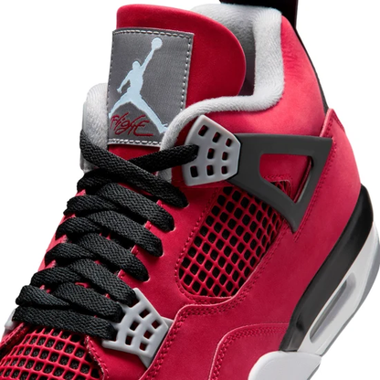 Air Jordan 4 Retro 'Toro Bravo' Men's Red Sneakers