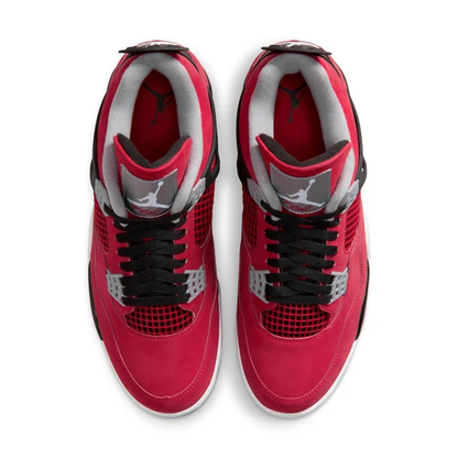 Air Jordan 4 Retro 'Toro Bravo' Men's Red Sneakers